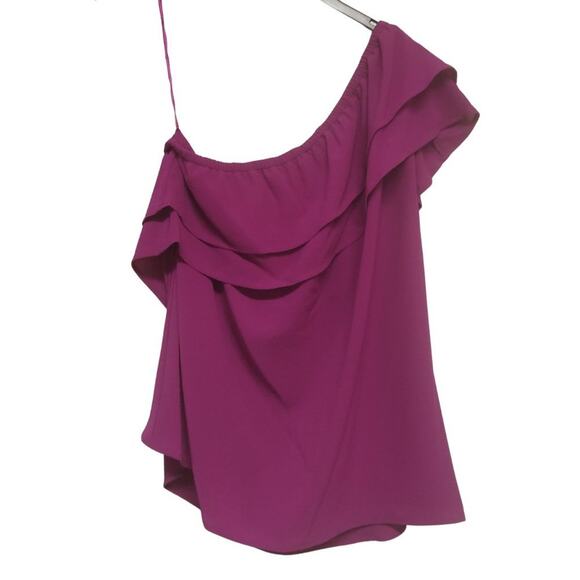 Apt. 9 Ruffled One-Shoulder Top - Picture 6 of 9